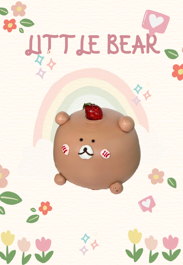 Bánh Kem Thú 3D Hình Chú Gấu Bé Bỏng